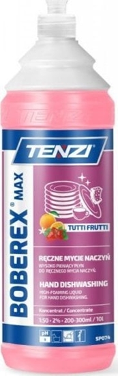 Изображение Tenzi PÅYN DO RÄCZNEGO MYCIA NACZYÅ BOBEREX MAX TUTTI FRUTTI 1L
