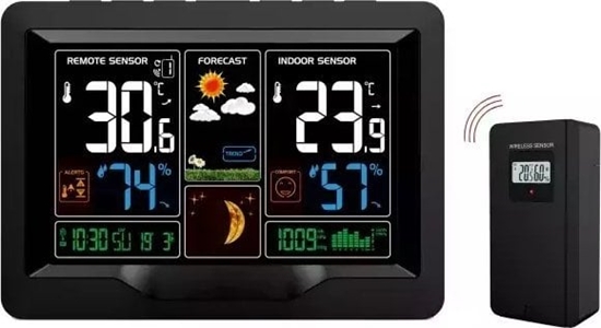 Изображение Terdens ELECTRONIC OUTDOOR/INTERNAL THERMOMETER. MARS SAFE WEATHER STATION