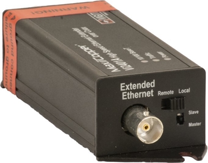 Attēls no Terminal sieciowy Barox Barox VI-COAX-2401A przeduacz sieciowy Nadajnik sieciowy Czarny 10, 100 Mbit/s