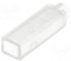 Picture of Terminals cover; female; for push-on 2,8mm connectors; ways: 1