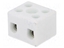 Изображение Termināla bloks | skrūvju spaile | 4mm2 | 450V | 32A | veidi: 2 | maks. 350°C