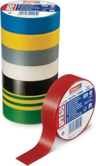 Picture of Tesa Tama izolacyjna tesa 10m x 15mm czerwona