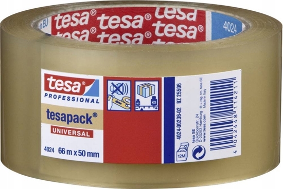 Picture of Tesa Packband 66m x 50mm Universal trasparent 04024