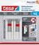 Attēls no Tesa tesa adhesive screw, 2pcs., for wallpaper and plaster, up to 1kg per screw, adjustable, white