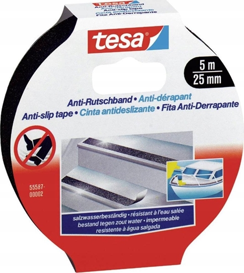 Picture of Tesa tesa Anti-Rutschband 5m 25mm schwarz