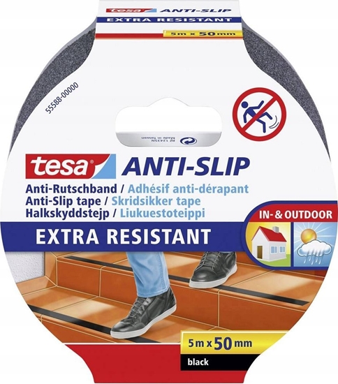 Изображение Tesa tesa Anti-Rutschband 5m 50mm schwarz