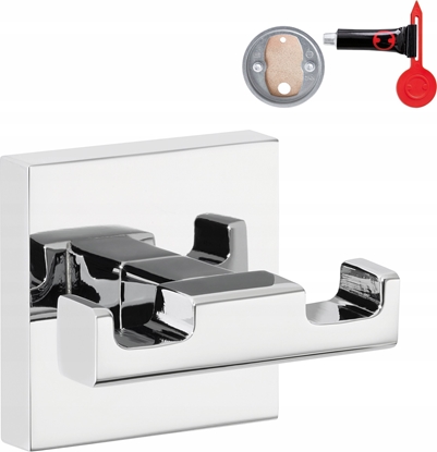 Изображение Tesa tesa Deluxxe Gaderobenhaken silber