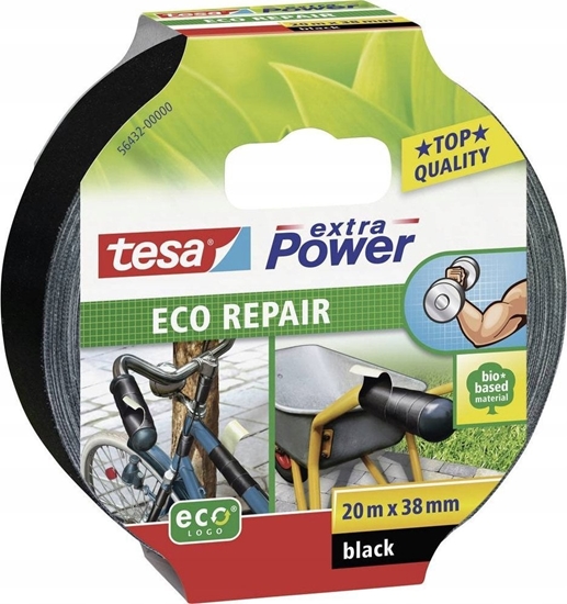 Изображение Tesa tesa extra Power Eco Repair 20m 38mm schwarz