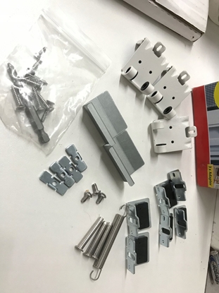 Picture of Tesa tesa Fliegengitter Adapter für FALT Tür 55415 weiss