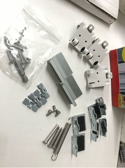 Picture of Tesa tesa Fliegengitter Adapter für FALT Tür 55415 weiss