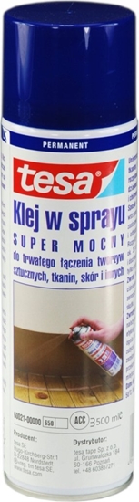 Picture of Tesa TESA KLEJ W SPRAYU UNIWERSALNY 500ml BEZBARWNY
