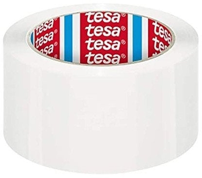 Picture of Tesa tesa PET-Packband Kautschukklebemasse 132m:50mm, 6Stk. Weiß