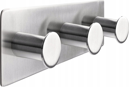 Picture of Tesa tesa Powerbutton Classic Hakenleiste edelstahl