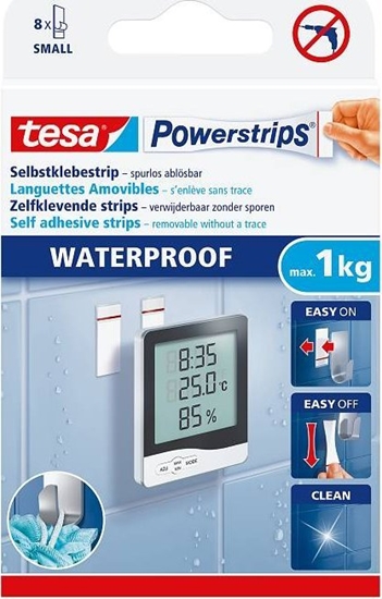 Picture of Tesa tesa Powerstrips Waterproof Small