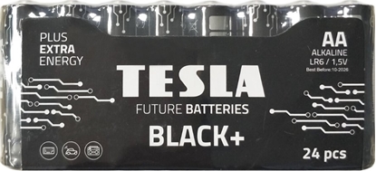 Attēls no Tesla BATERIA ALKALICZNA TESLA BLACK+ LR06 1.5V 24 SZTUKI