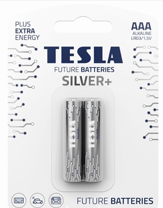 Picture of Tesla TESLA bateria alkaliczna R3 (AAA) SILVER+ [2x120] 2 szt