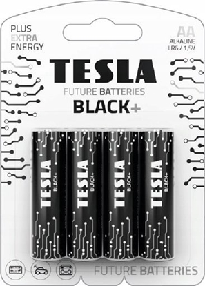 Picture of Tesla TESLA bateria alkaliczna R6 (AA) BLACK+ [4x120] 4 szt