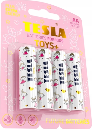 Picture of Tesla TESLA bateria alkaliczna R6 (AA) TOYS+ GIRL [4x120] 4 szt