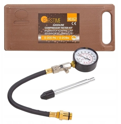 Attēls no Tester kompresji silnika benzynowego 3el. (0-21Bar, M14-M18)