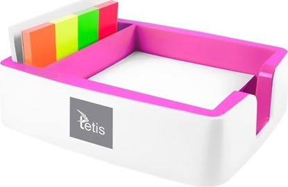 Attēls no Tetis Przybornik na karteczki i wizytówki, róowy