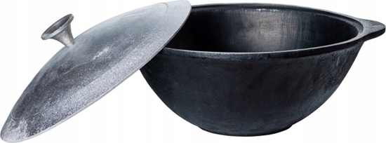 Picture of Texas Club POLISHED CAST IRON KAZAN 8L "TEXAS CLUB"