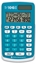 Attēls no Texas Instruments TI 106-II, Pocket, Basic, 2 lines, Battery/Solar, Blue, White