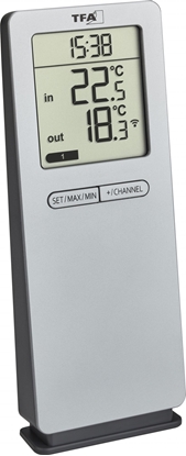 Picture of TFA 30.3071.54 silver LOGO 2.0 RC Thermometer