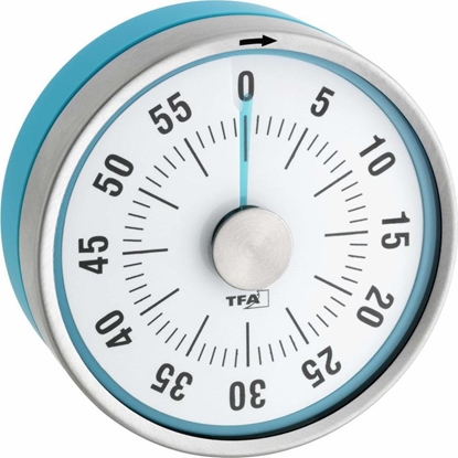 Picture of TFA 38.1028.20 Turquoise Puck Kitchen Timer