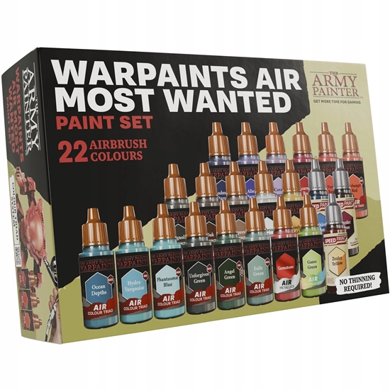 Picture of The Army Painter: Warpaints Air - Most Wanted Paint Set