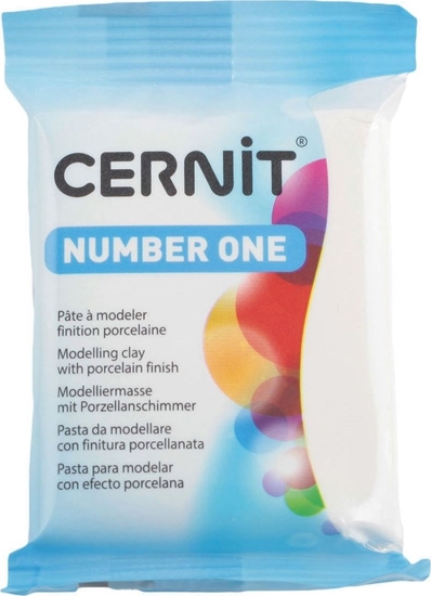 Изображение The Clay and Paint Factory Modelina Cernit Biaa Nieprzezr. 56 g
