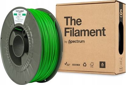 Picture of The Filament 3D filament, PLA, 1,75mm, 1000g, TF-24007, circuit green