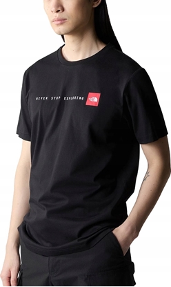 Picture of The North Face Koszulka ss never stop exploring tee-tnf black-m THE NORTH FACE