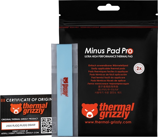 Picture of Thermal Grizzly Minus Pad Pro - 120 x 20 x 2,0 mm, 2 Stück