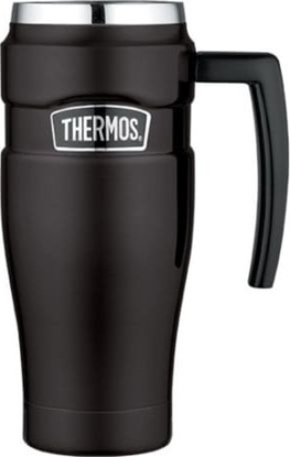Picture of Thermos Wodoszczelny termokubek z uchwytem Thermos 0,47l - czarny mat