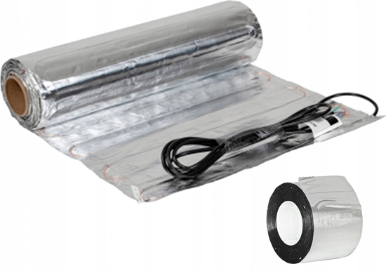 Изображение Thermoval Mata grzejna aluminiowa WT 2010 AL - 150/3,0m2 - jednostronnie zasilana 450W, pod panel