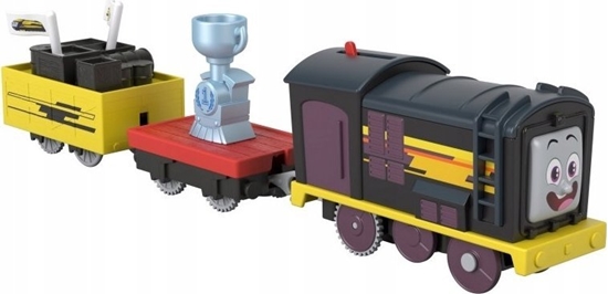 Изображение Thomas and Friends Motorized Themed Steam Engine with Wagon 2022 (6)