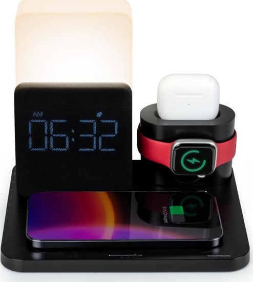 Picture of Thomson Thomson Stacja adujca 3w1 Budzik Lampka nocna