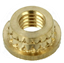 Picture of Threaded insert; brass; M3; BN: 37905; L: 1.85mm; MICROBARB®