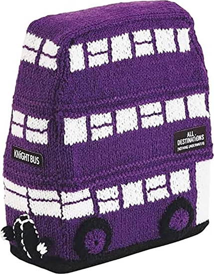 Изображение Thumbs Up ThumbsUp! Harry Potter Strick-Set Türstopper Bus       lila