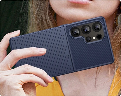 Picture of Thunder Case etui do Samsung Galaxy S25 Ultra silikonowy pancerny pokrowiec - niebieskie