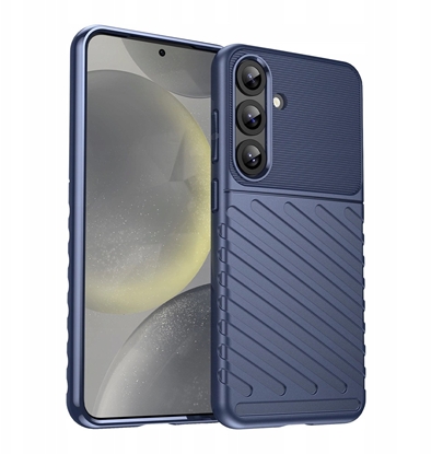 Picture of Thunder Case etui do Samsung Galaxy S25+ silikonowy pancerny pokrowiec- niebieskie