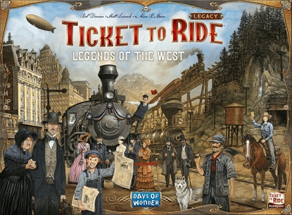 Picture of Ticket to Ride Legacy: Legends of the West board game