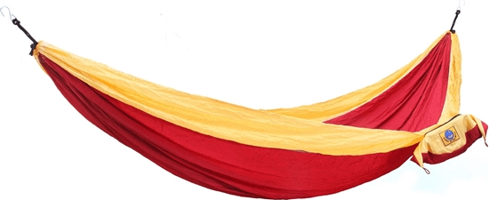 Изображение Ticket To The Moon Hamak King Size Hammock Burgundy/Dark Yellow 320x230cm (TMK3437)