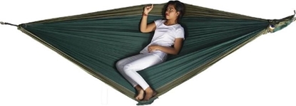 Изображение Ticket To The Moon Hamak King Size Hammock Dark Green/Army Green 320x230cm (TMK0524)