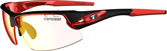 Picture of TIFOSI Okulary TIFOSI CRIT CLARION FOTOTEC black red (3szka 14,7% Clarion Red, 41,4% AC Red, 95,6% Clear) (NEW)
