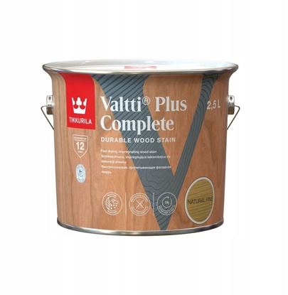 Attēls no Tikkurila DURABLE WOOD STAIN NATURAL PINE 2.5L
