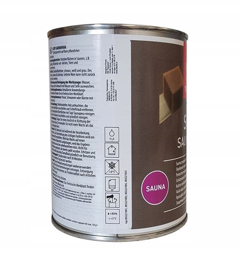 Изображение Tikkurila SAUNA WAX SUPI 0,9L EP-BASE