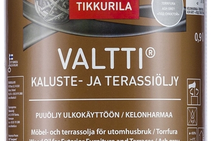Attēls no Tikkurila VALTTI FURNITURE AND DECKING GREY 0,9L