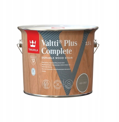Attēls no Tikkurila VALTTI PLUS COMPLETE ASH GREY 2.5L