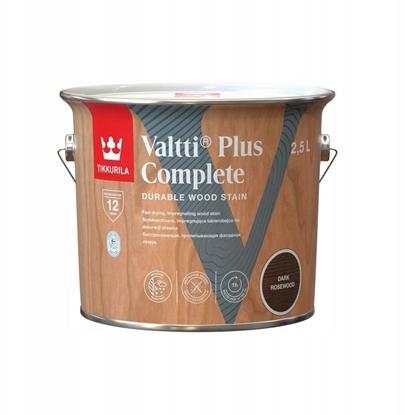 Attēls no Tikkurila VALTTI PLUS COMPLETE DARK ROSEWOOD 2.5L